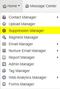 Feature Highlight:  Suppression Lists